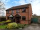 Thumbnail Semi-detached house for sale in Meadow Close, Horsley Woodhouse, Ilkeston, Derbyshire