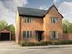 Thumbnail Detached house for sale in "The Harwood" at Sandy Lane, New Duston, Northampton