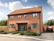 Thumbnail Semi-detached house for sale in "The Grovier" at Sandy Lane, New Duston, Northampton
