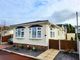 Thumbnail Mobile/park home for sale in London Road, Fowlmere, Royston