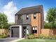 Thumbnail Semi-detached house for sale in "The Buttermere" at Primrose Lane, Newcastle Upon Tyne