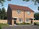 Thumbnail Semi-detached house for sale in "The Joiner" at Hummingbird Drive, Stowmarket