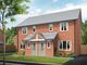 Thumbnail Semi-detached house for sale in "The Baird - Linley Grange Shared Ownership" at Stricklands Lane, Stalmine, Poulton-Le-Fylde