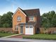 Thumbnail Detached house for sale in "The Baxter" at Stirling Road, Midway, Swadlincote