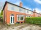 Thumbnail Semi-detached house for sale in Hulme Hall Road, Cheadle Hulme, Cheadle, Greater Manchester