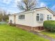 Thumbnail Mobile/park home for sale in Woodlands Way, Exeter