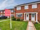 Thumbnail Semi-detached house for sale in Somerville Court, Waddington, Lincoln, Lincolnshire