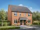 Thumbnail Semi-detached house for sale in "The Alnwick" at Langate Fields, Long Marston, Stratford-Upon-Avon