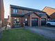 Thumbnail Semi-detached house for sale in Churston Gardens, Cramlington