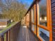 Thumbnail Mobile/park home for sale in Swainswood Luxury Lodges, Park Road, Overseal, Swadlincote