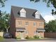 Thumbnail Semi-detached house for sale in "The Fletcher" at The Wood, Longton, Stoke-On-Trent