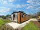 Thumbnail Mobile/park home for sale in Ladera Retreat Lodges, Back Lane, Eaton, Congleton