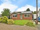 Thumbnail Detached bungalow for sale in Priory Close, Sporle, King's Lynn