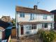 Thumbnail Semi-detached house for sale in Fitzroy Road, Tankerton, Whitstable