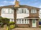 Thumbnail Semi-detached house for sale in Park Avenue, Egham, Surrey