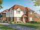 Thumbnail Detached house for sale in "The Shaftesbury" at Willesborough Road, Kennington, Ashford