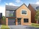 Thumbnail Detached house for sale in "The Gisburn" at Llantrisant Road, Capel Llanilltern, Cardiff