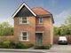 Thumbnail Detached house for sale in "The Howden" at Cherry Square, Basingstoke