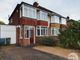 Thumbnail Semi-detached house for sale in Arnold Avenue, Stivichall Coventry CV3, Coventry,
