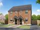 Thumbnail Semi-detached house for sale in "The Alnmouth" at High Road, Weston, Spalding