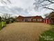 Thumbnail Bungalow for sale in Wymondham Road, Bunwell, Norwich