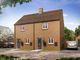Thumbnail Terraced house for sale in "The Ithon" at Heathencote, Towcester