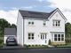 Thumbnail Detached house for sale in "Langwood" at Pine Crescent, Moodiesburn, Glasgow