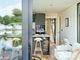 Thumbnail Houseboat for sale in Bates Wharf, Chertsey