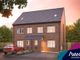 Thumbnail Semi-detached house for sale in "The Saltaire" at Cookson Way, Brough With St. Giles, Catterick Garrison
