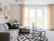 Living Room With French Doors Out To The Garden