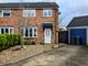 Thumbnail Semi-detached house for sale in Wordsworth Road, Stowmarket