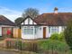 Thumbnail Bungalow for sale in Park Hill Close, Carshalton