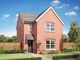 Thumbnail Detached house for sale in "The Sherwood" at Shipley Mews, Hampton Gardens, Peterborough