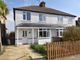 Thumbnail Semi-detached house for sale in Baddlesmere Road, Tankerton, Whitstable