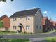 Thumbnail Detached house for sale in "The Mountford" at London Road, Norman Cross, Peterborough