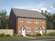 Thumbnail Terraced house for sale in "The Cooper" at North Fields, Sturminster Newton