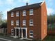Thumbnail Terraced house for sale in St John's Circus Development, Spalding