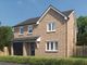 Thumbnail Detached house for sale in "The Geddes - Plot 100" at Lauder Grove, Lilybank Wynd, Off Glasgow Road, Ratho Station