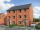 Thumbnail Town house for sale in "The Foulston" at Rudloe Drive Kingsway, Quedgeley, Gloucester