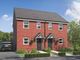 Thumbnail Semi-detached house for sale in "The Alnmouth" at Waterhouse Way, Peterborough