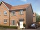 Thumbnail Semi-detached house for sale in "The Gosford - Plot 384" at Saltburn Turn, Houghton Regis, Dunstable