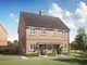 Thumbnail End terrace house for sale in "The Chelmer" at Long Green, Cressing, Braintree