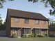 Thumbnail Semi-detached house for sale in "The Chandler" at Stratton Road, Wanborough, Swindon