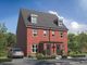Thumbnail Terraced house for sale in "The Saunton" at Bridgend Road, Bryncae, Llanharan, Pontyclun