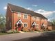 Thumbnail Terraced house for sale in Plot 7, The Raven, Barleyfields, Debenham, Suffolk