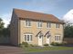 Thumbnail Semi-detached house for sale in "The Tailor" at North Fields, Sturminster Newton