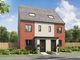 Thumbnail Terraced house for sale in "The Braunton" at Oxleaze Reen Road, Newport