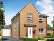 Thumbnail Detached house for sale in "Kingsley" at Orchid Way, Witham St. Hughs, Lincoln