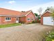 Thumbnail Detached bungalow for sale in Church Road, Kessingland, Lowestoft