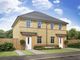Thumbnail Semi-detached house for sale in "Denford" at Orchid Way, Witham St. Hughs, Lincoln